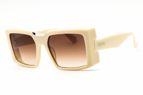 NEW MAX MARA SUNGLASSES BEIGE GREY WOMEN EYEWEAR MAX MARA MM0124 60A MaxMara MM0124 60A 55 Sunglasses | Bassol Optic Finland main image 3