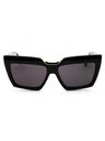 01A - shiny black  / smoke