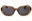 48A - shiny dark brown / smoke