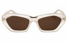 25E - ivory / brown