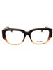 050 - dark brown/other/clear demo lens