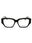 001 - shiny black/clear demo lens