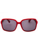 75A - shiny fuxia / smoke
