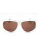 0SZJ EB - Ivory White/Brown Gold