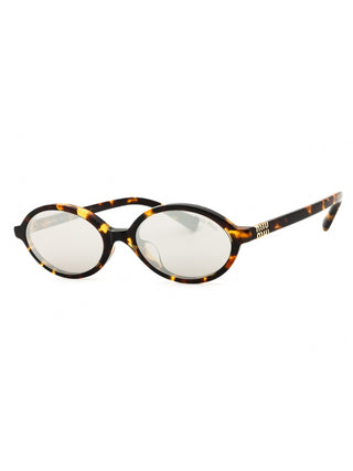 Miu Miu 0MU 04ZSF acetate Oval  Women's Sunglasses