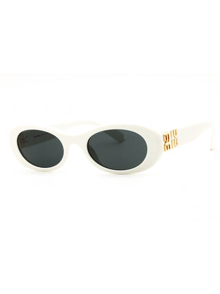 Miu Miu 0MU 06ZS acetate Oval  Women's Sunglasses