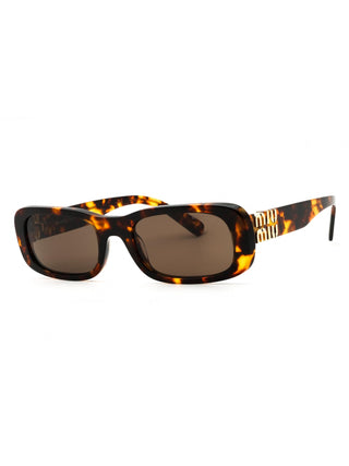 Miu Miu 0MU 08ZS acetate Oval  Women's Sunglasses