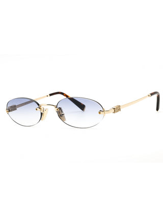 Miu Miu 0MU A54S  Metal Oval  Women's Sunglasses