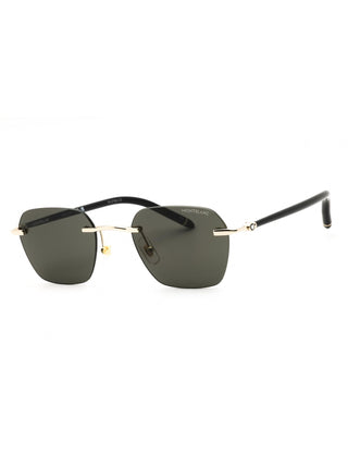 Mont Blanc MB0270S  Metal Rectangular Men's Sunglasses