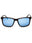 206 - MATTE DARK TORTOISE/Blue Mirror