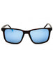 206 - MATTE DARK TORTOISE/Blue Mirror