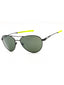 907 - SATIN GUNMETAL / GREEN
