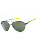 907 - SATIN GUNMETAL / GREEN