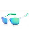 013 - MATTE PURE PLATINUM / GREEN