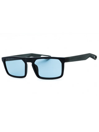 Nike NV03 DZ7374 sunglasses featuring a sleek black frame and dark tinted lenses in a modern, lightweight design.