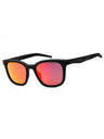 010 - MATTE BLACK/POLAR RED MIRROR