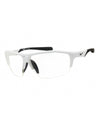 101 - WHITE/BLACK W/ CLEAR LENS