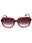 615 - MAGENTA CRYSTAL/Brown Gradient