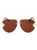 7660 - Gold / Brown