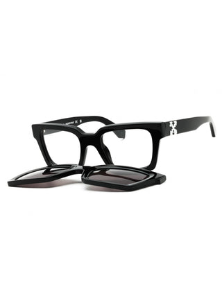Off White CLIP ON acetate Rectangular Men's Sunglasses