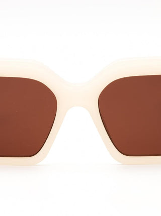 Off White DOVER plastic Rectangular  Unisex's Sunglasses