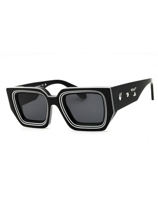 Off White FRANCISCO plastic Rectangular  Unisex's Sunglasses