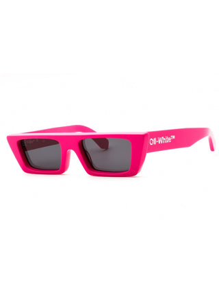 Off White MARFA plastic Rectangular  Women's Sunglasses