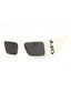 0107 - WHITE / DARK GREY