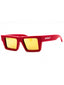 2576 - RED / GOLD MIRROR