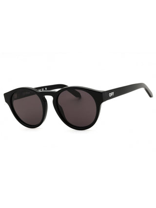 Off White OAKLAND plastic Round  Unisex's Sunglasses