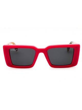 Off White SAVANNAH plastic Rectangular  Women's Sunglasses