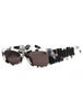 PERI007C99PLA0011307 - WHITE HAVANA BLACK/DARK GREY