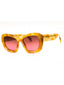 PERI106S25PLA0012485 - WHITE HAVANA/GRADIENT BROWN
