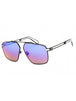 0541 - Semi Matte Black/Palladium / Smoke/Mirror Rainbow
