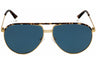 0YEK XN - Gold Blue Havana  / Silver MR PZ