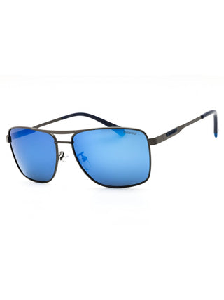 Polaroid Core PLD 2136/G/S/X  Metal Rectangular Men's Sunglasses