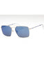 579B - Shiny Silver / Blue Mirror