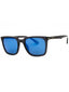 705B - SHINY TRANSPARENT DARK GREY/Blue Mirror