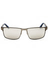 92666G - Matte Gunmetal / Light Grey Silver Mirror