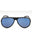 A - Gunmetal/Dark blue mirror