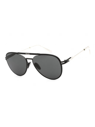 Prada 0PR 54ZS  Metal Aviator Men's Sunglasses