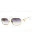 ZVN30C - Pale Gold/Gradient Blue Mirror Silver