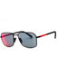DG008F - Rubber Black/Mirror Grey