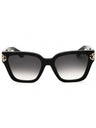 0981 - BLACK W/WHITE TEMPLE / GRADIENT SMOKE