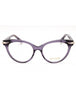 0916 - Transparent Violet /clear demo lens