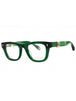 0M26 - SHINY TRANSPARENT GREEN/Clear demo lens