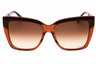 619 - BURGUNDY/TRANSPARENT BROWN/Brown Gradient