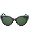 318 - TRANSPARENT GREEN/VIOLET/TRANSPARENT GREEN/VIOLET
