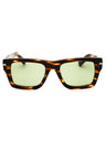 216 - STRIPED BROWN/Green