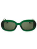 317 - TRANSPARENT GREEN/Green Grey